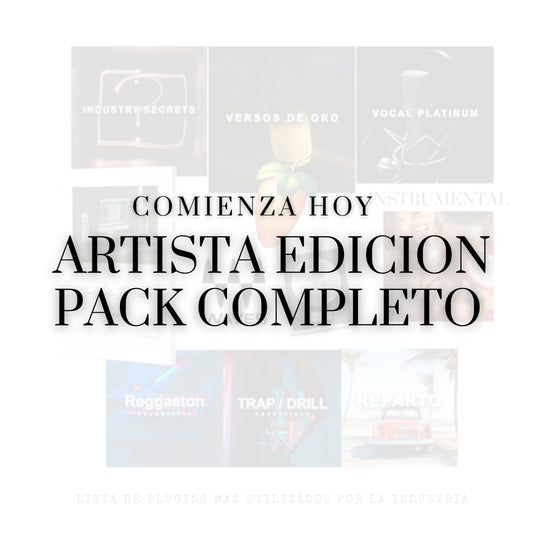 "Comienza Hoy" Artista Edicion Pack Completo