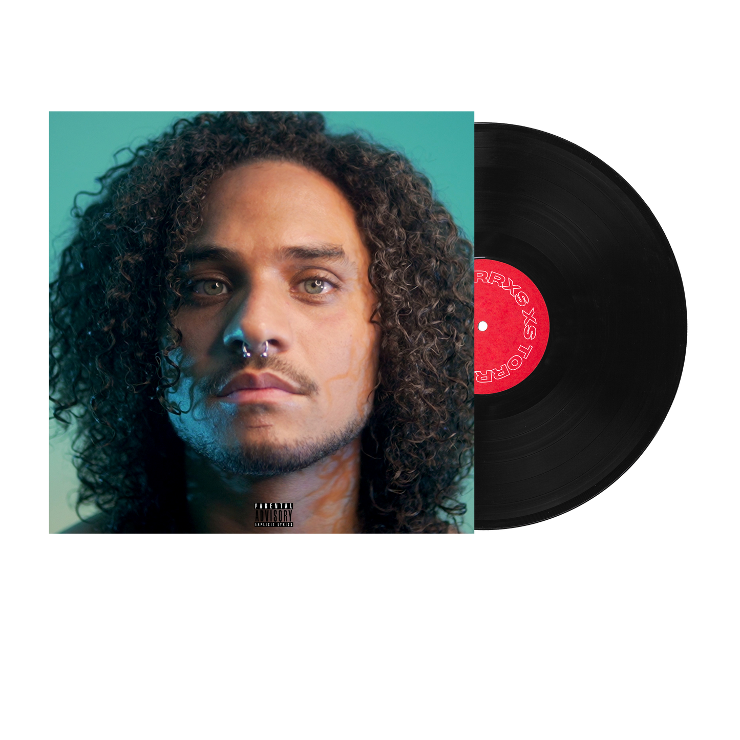 Vinilo con la portada del álbum Torrxs Xs Torrxs de Joe Torres, música urbana latina con raíces cubanas disponible en Indelevie.