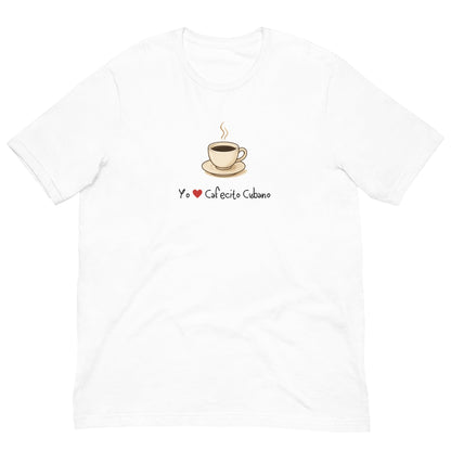 Cafecito Cubano Camiseta Unisex - INDELEVIE