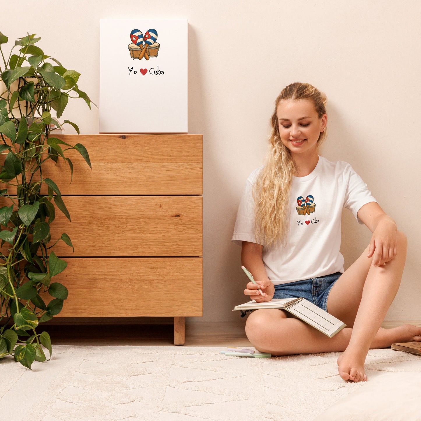 Maracas Cubanas Camiseta Unisex - INDELEVIE