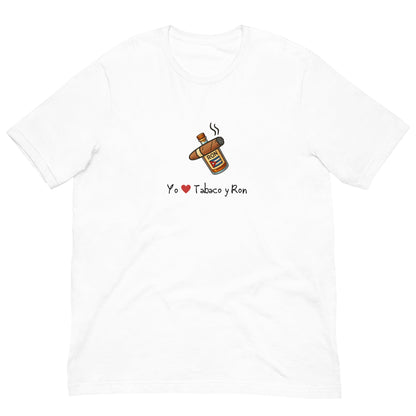 Tabaco y Ron Camiseta Unisex - INDELEVIE